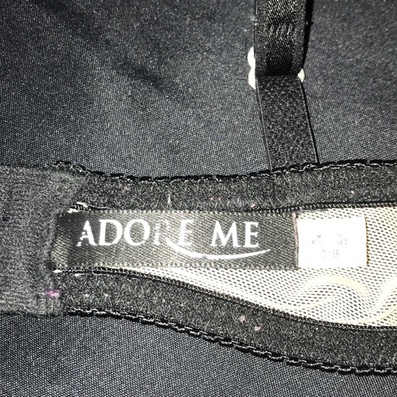 Adore me cute black & beige BRA - Picture 3 of 4